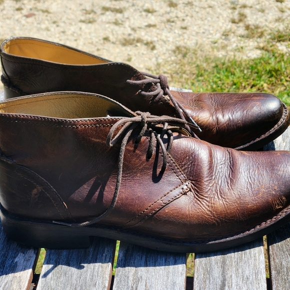 Frye Oliver Leather Chukka Boots 10.5 - Picture 4 of 9